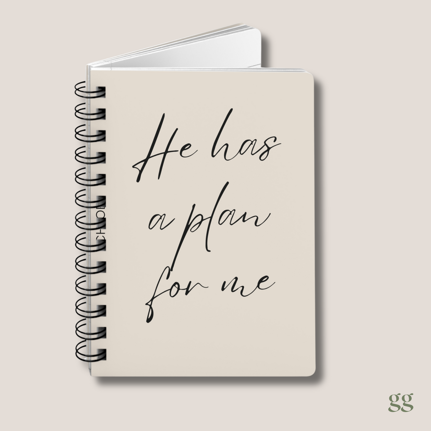 A Grateful Heart - Personalized Gratitude Journal - Mint